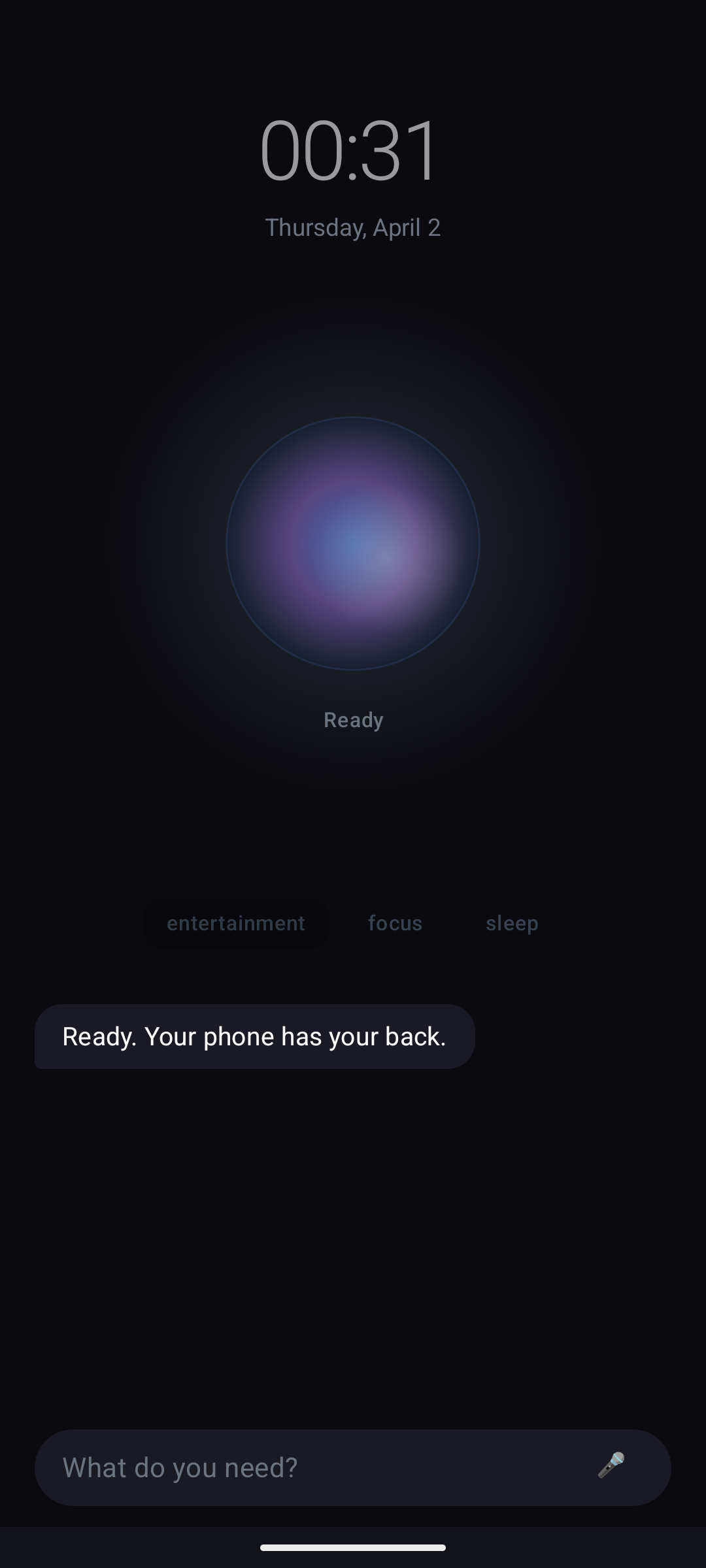 OpalOS — utility mode